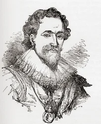 William Herbert, 3rd Earl of Pembroke, from Old England: A Pictorial Museum, pub. 1847